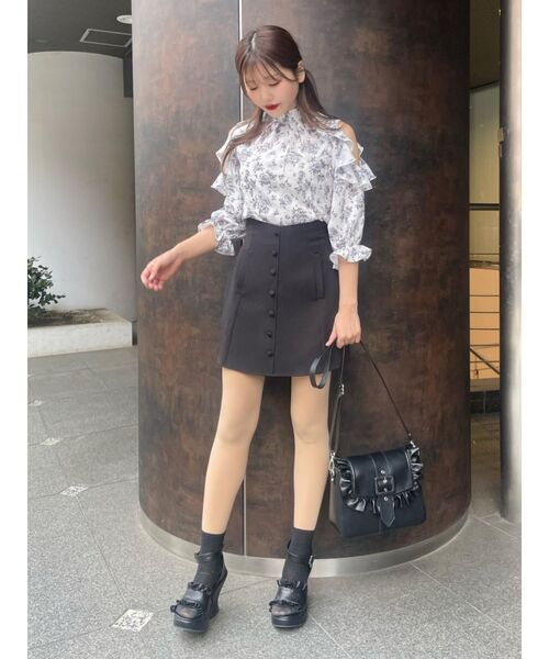 EATME(イートミー)の「FRONTボタンスカート(セットアップ可能)(スカート・レディース・ブラック/ピンク/その他1・SMALL/MEDIUM)」の20枚目の写真