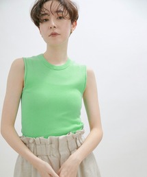 SALON adam et rope' | 【Smile Cotton】ノースリーブプルオーバー/タンクトップ(Tシャツ/カットソー)
