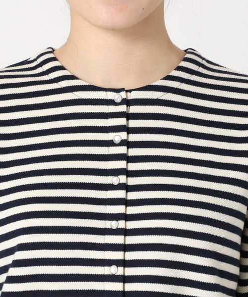 美品✨SLOBE IENA パールボタン ノーカラーツイードカーディガン 美品✨SLOBE IENA パールボタン ノーカラーツイードカーディガン