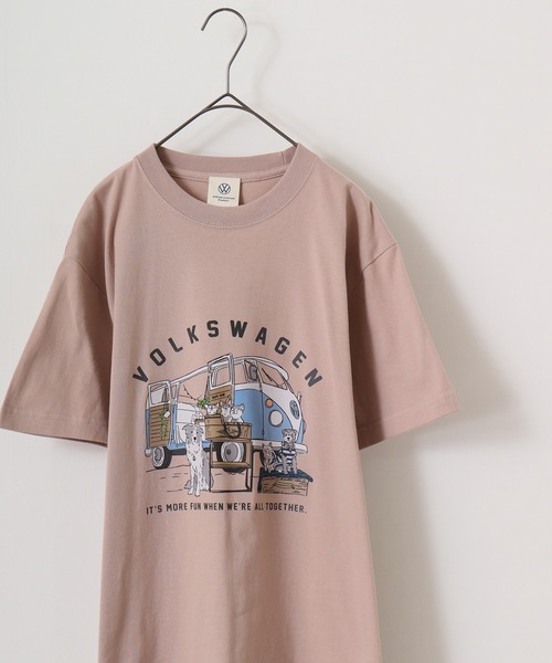 Volkswagen(フォルクスワーゲン)の「VOLKS WAGEN プリントクルーネック半袖Tシャツ(Tシャツ/カットソー・メンズ・グリーン/ブルー系その他/ホワイト系その他/ナチュラル/ホワイト系その他2/ブルー系その他2/ブラック/ホワイト/ライトブルー/ネイビー/ベージュ/ピンク/スミクロ/ホワイト系/ホワイト系1/ピンク系/アイボリー/セージグリーン・M/L/XL/S)」の18枚目の写真