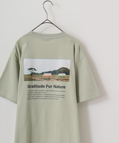 Volkswagen(フォルクスワーゲン)の「VOLKS WAGEN プリントクルーネック半袖Tシャツ(Tシャツ/カットソー・メンズ・グリーン/ブルー系その他/ホワイト系その他/ナチュラル/ホワイト系その他2/ブルー系その他2/ブラック/ホワイト/ライトブルー/ネイビー/ベージュ/ピンク/スミクロ/ホワイト系/ホワイト系1/ピンク系/アイボリー/セージグリーン・M/L/XL/S)」の12枚目の写真