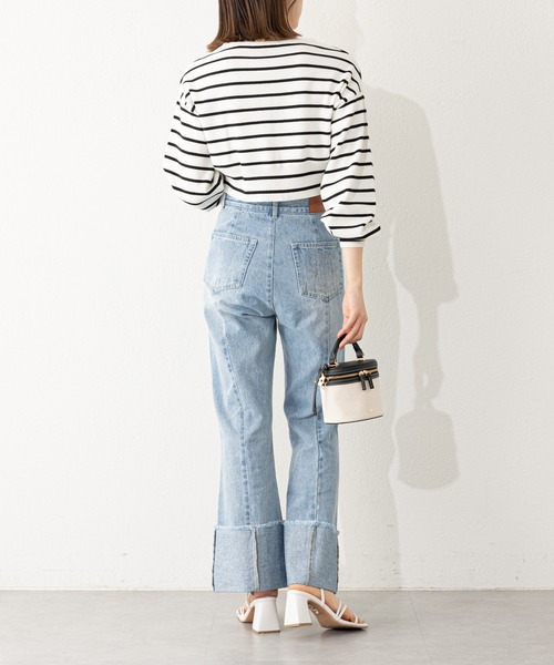 Chico（チコ）の「【2023SS】胸刺繍ボタンカーディガン（カーディガン/ボレロ・レディース・ホワイト/ピンク/ブルー/ホワイト系その他2・FREE）」の17枚目の写真