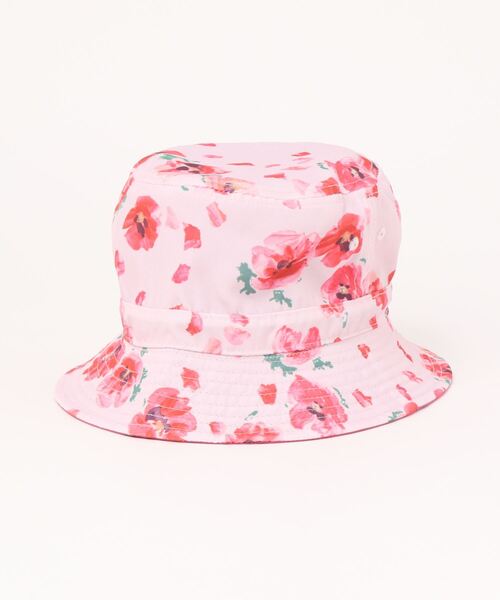 HAKKA KIDS（ハッカキッズ）の「ストリートプリント／ポピープリントハット（ハット・キッズ・レッド/ベージュ・L/M）」の5枚目の写真