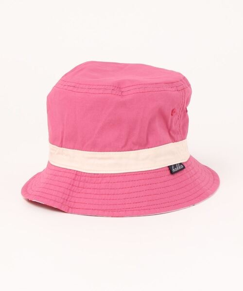 HAKKA KIDS（ハッカキッズ）の「ストリートプリント／ポピープリントハット（ハット・キッズ・レッド/ベージュ・L/M）」の4枚目の写真