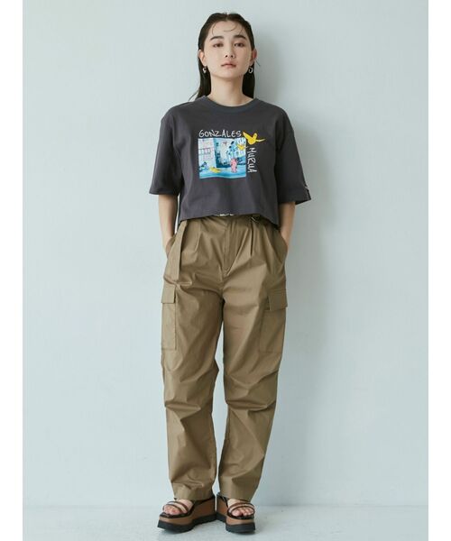 Mark Gonzales（マーク・ゴンザレス）の「MURUA×(What it isNt)ART BY MARK GONZALES フロントフォトTシャツ（Tシャツ/カットソー・レディース・ホワイト/ダークグレー・FREE）」の13枚目の写真