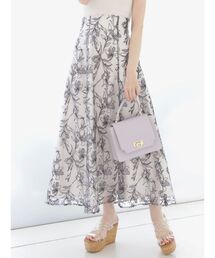 MERCURYDUO | チュール刺繍スカート(スカート)