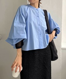 CAPRICIEUX LE'MAGE | クロップパフシャツ(シャツ/ブラウス)