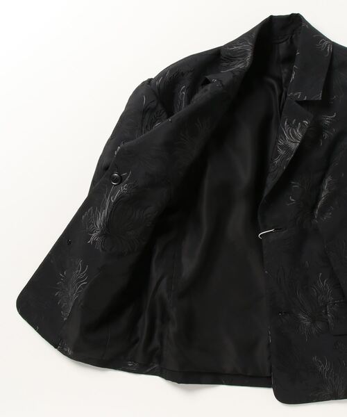 TOGA(トーガ)の「【TOGA/トーガ】Polyester jacquard wide jacket/ポリエステルジャガードワイドジャケット(テーラードジャケット・レディース・ブラック・36)」の2枚目の写真