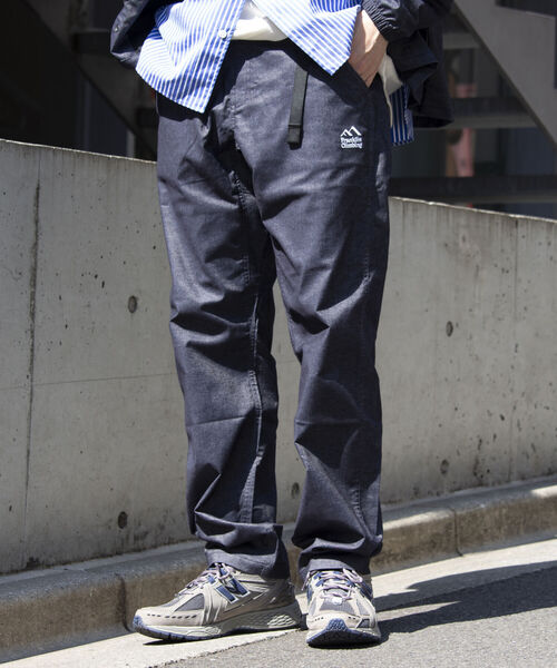 Franklin Climbing（フランクリンクライミング）の「【Franklin Climbing】デュアルシェル5ポケットデニムパンツ（デニムパンツ・メンズ・キナリ/インディゴブルー/グレー・L/M）」の3枚目の写真