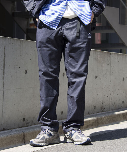 Franklin Climbing（フランクリンクライミング）の「【Franklin Climbing】デュアルシェル5ポケットデニムパンツ（デニムパンツ・メンズ・キナリ/インディゴブルー/グレー・L/M）」の4枚目の写真