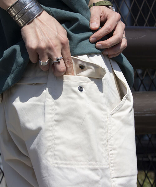 Franklin Climbing（フランクリンクライミング）の「【Franklin Climbing】デュアルシェル5ポケットデニムパンツ（デニムパンツ・メンズ・キナリ/インディゴブルー/グレー・L/M）」の8枚目の写真