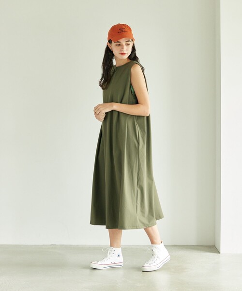 フリークスストア ラッシュガードノースリーブワンピース（水陸両用） FREAK'S STORE（フリークスストア）の「限定展開 ラッシュガード