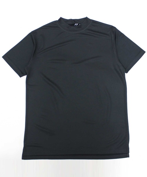 SHISKY（シスキー）の「【GOLF】ゴルフウェア　モックネックT（Tシャツ/カットソー・メンズ・チャコール/ブラック/オフホワイト・M/L/XL）」の6枚目の写真