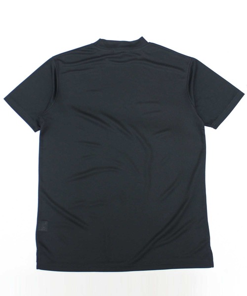 SHISKY（シスキー）の「【GOLF】ゴルフウェア　モックネックT（Tシャツ/カットソー・メンズ・チャコール/ブラック/オフホワイト・M/L/XL）」の7枚目の写真
