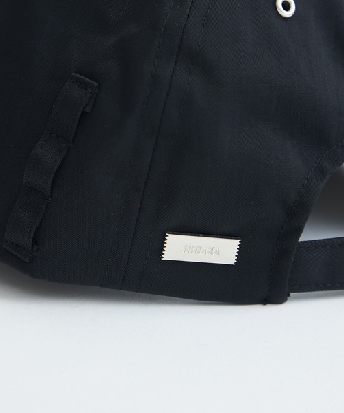 HIDAKA（ヒダカ）の「【HIDAKA/ヒダカ】DAD CAP（キャップ・メンズ・ブラック・FREE）」の7枚目の写真