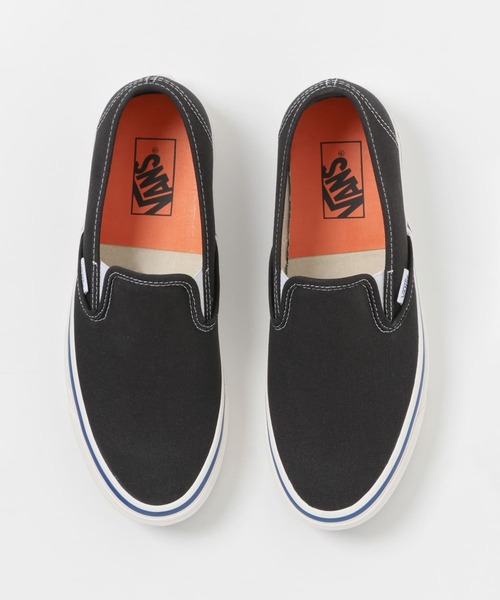 VANS(バンズ)の「VANS SLIP-ON 48 DECK DX(スニーカー・レディース・ブラック/ブルー・6/5/5.5)」の5枚目の写真