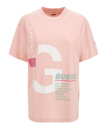 売れ筋商品|||ゲス Tシャツ レディース トップス COLETTE TEE - Print T-shirt - barely pink COLETTE Ls Tee 長袖Tシャツ レディース | GUESS(ゲス) JAPAN