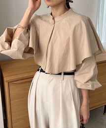 CAPRICIEUX LE'MAGE | ケープ襟ボレロシャツ(シャツ/ブラウス)