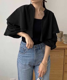 CAPRICIEUX LE'MAGE | ケープ襟ボレロシャツ(シャツ/ブラウス)