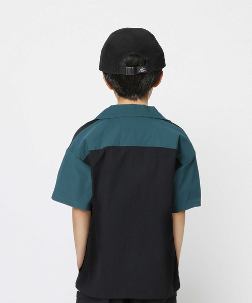 CAMP7(キャンプセブン)の「【CAMP7】マチポケットシャツ(シャツ/ブラウス・キッズ・ライトベージュ/ブルー/ベージュ/ブラック・140/160/130/105/120/150)」の12枚目の写真