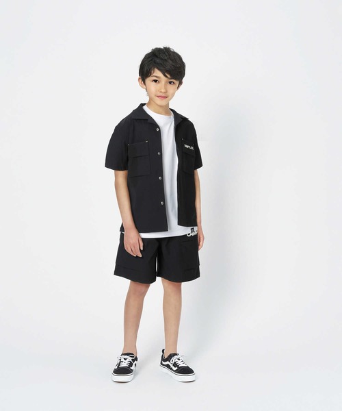 CAMP7(キャンプセブン)の「【CAMP7】マチポケットシャツ(シャツ/ブラウス・キッズ・ライトベージュ/ブルー/ベージュ/ブラック・140/160/130/105/120/150)」の5枚目の写真