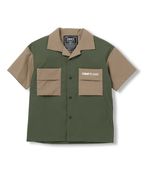 CAMP7(キャンプセブン)の「【CAMP7】マチポケットシャツ(シャツ/ブラウス・キッズ・ライトベージュ/ブルー/ベージュ/ブラック・140/160/130/105/120/150)」の17枚目の写真