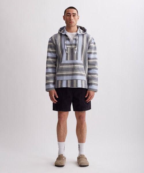 Saturdays NYC（サタデーズ ニューヨークシティ ）の「Mario Cotton Gym Short（その他パンツ・メンズ・ブラック/オリーブ/サックスブルー/レッド・X-SMALL/XL/L/M/S）」の7枚目の写真