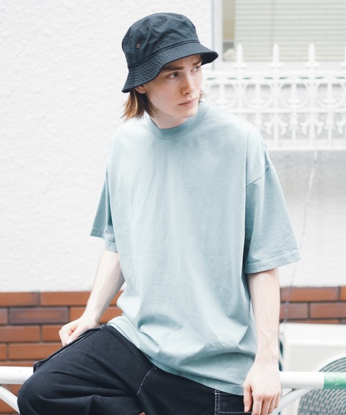 LOS ANGELES APPAREL(ロサンゼルスアパレル)の「【Los Angeles Apparel /ロサンゼルス アパレル】6.5 oz S/S GarmentDye T-Shirt 1801GD ヘビーウェイト Tシャツ MADE IN USA(Tシャツ/カットソー・メンズ・クリアブルー/アーミー/ブラック/アッシュグレー/ダークブラウン/ライトグリーン/ブラック系その他/カーキブラウン/パープル系その他/ライトグレー/オレンジ/ネイビー/ホワイト/パープル・MEDIUM/XX-LARGE/X-LARGE/LARGE/SMALL)」の8枚目の写真
