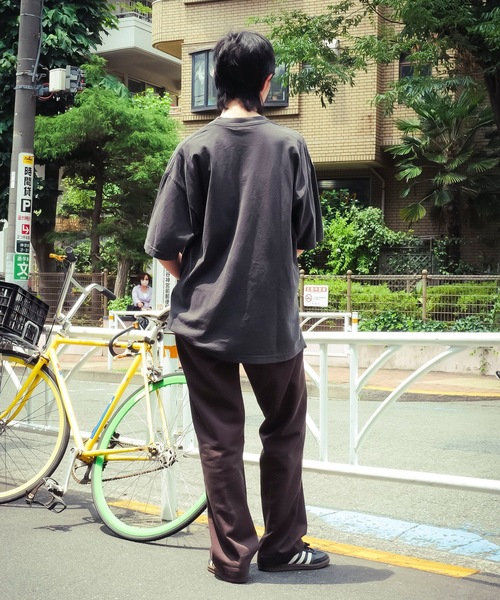 LOS ANGELES APPAREL(ロサンゼルスアパレル)の「【Los Angeles Apparel /ロサンゼルス アパレル】6.5 oz S/S GarmentDye T-Shirt 1801GD ヘビーウェイト Tシャツ MADE IN USA(Tシャツ/カットソー・メンズ・クリアブルー/アーミー/ブラック/アッシュグレー/ダークブラウン/ライトグリーン/ブラック系その他/カーキブラウン/パープル系その他/ライトグレー/オレンジ/ネイビー/ホワイト/パープル・MEDIUM/XX-LARGE/X-LARGE/LARGE/SMALL)」の19枚目の写真