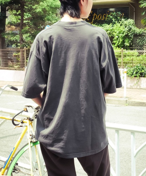 LOS ANGELES APPAREL(ロサンゼルスアパレル)の「【Los Angeles Apparel /ロサンゼルス アパレル】6.5 oz S/S GarmentDye T-Shirt 1801GD ヘビーウェイト Tシャツ MADE IN USA(Tシャツ/カットソー・メンズ・クリアブルー/アーミー/ブラック/アッシュグレー/ダークブラウン/ライトグリーン/ブラック系その他/カーキブラウン/パープル系その他/ライトグレー/オレンジ/ネイビー/ホワイト/パープル・MEDIUM/XX-LARGE/X-LARGE/LARGE/SMALL)」の22枚目の写真