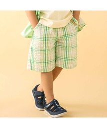 SLAP SLIP（スラップスリップ）の「SLAPSLIP/【お揃い】チェック柄リバーシブル5分丈パンツ(80~130cm)（その他パンツ・キッズ）」