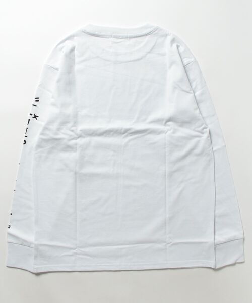 B.I.D.(ビーアイディー)の「《Bl》サーフプリント長袖Tシャツ 天竺(Tシャツ/カットソー・レディース・ホワイト/ブラック/グレー/グリーン・MEDIUM/LARGE)」の5枚目の写真