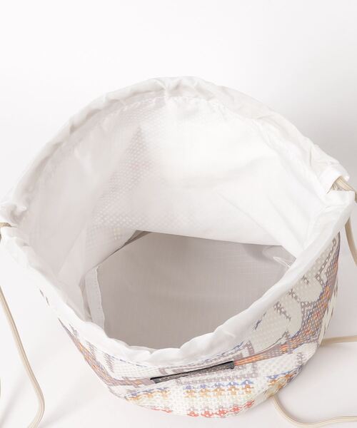 PENDLETON(ペンドルトン)の「【PENDLETON】MESH DRAWPOUCH メッシュポーチショルダーバッグ(ショルダーバッグ・レディース・ベージュ/オフホワイト/ターコイズブルー・FREE)」の5枚目の写真