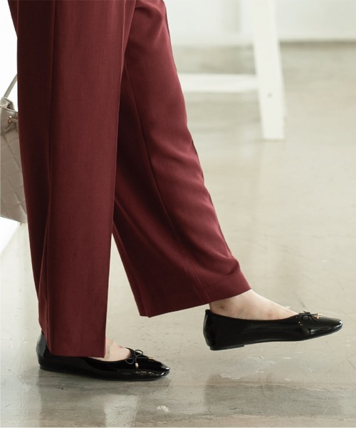 OPAQUE.CLIP（オペークドットクリップ）の「【定番】名品フラットバレエシューズ（パンプス・レディース・ゴールド/グレー/ブラック・45/40/35/50/30/25）」の14枚目の写真