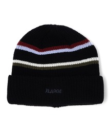 XLARGE | STRIPED BEANIE(ニットキャップ/ビーニー)