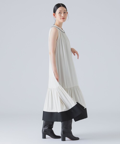 EFFE BEAMS（エッフェビームス）の「EFFE BEAMS / カラーコンビ サテン