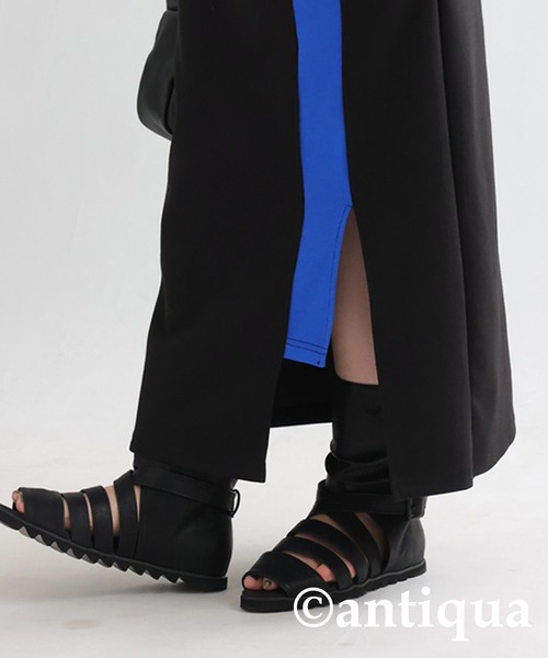 antiqua(アンティカ)の「フェイクレザーブーツサンダル(サンダル・レディース・ブラック・LL/S/M/L)」の14枚目の写真