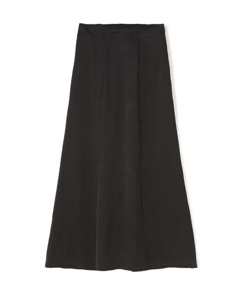N.（N. Natural Beauty Basic）（エヌエヌナチュラルビューティーベーシック）の「クラッシュサテンスカート（スカート・レディース・ホワイト/ベージュ/ブラック・MEDIUM）」の13枚目の写真