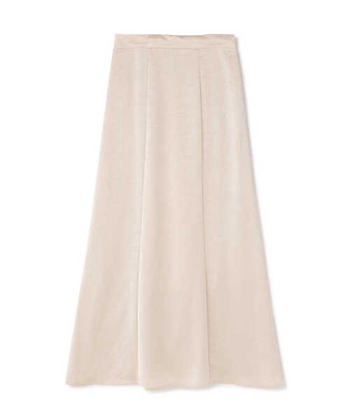 N.（N. Natural Beauty Basic）（エヌエヌナチュラルビューティーベーシック）の「クラッシュサテンスカート（スカート・レディース・ホワイト/ベージュ/ブラック・MEDIUM）」の19枚目の写真