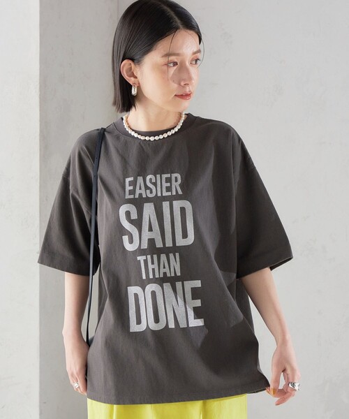 【SHIPS別注】81BRANCA:ロゴ 5分袖 TEE SHIPS別注】81BRANCA:5分袖 ロゴ TEE 24SS（Tシャツ/カットソー