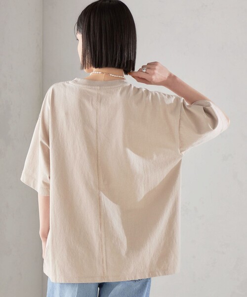SHIPS別注】81BRANCA:5分袖 ロゴ TEE 24SS（Tシャツ/カットソー