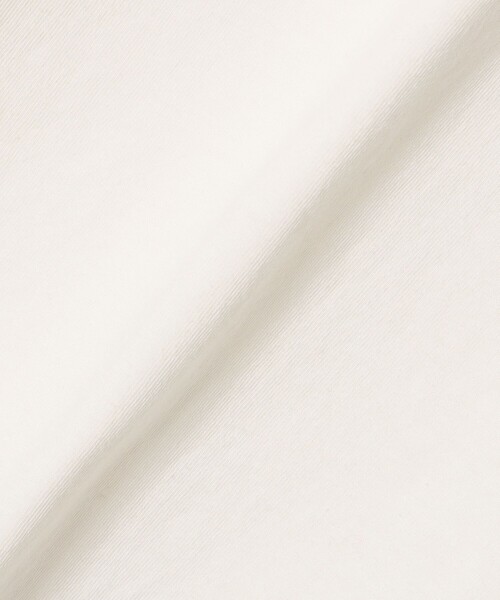 ＋81BRANCA（ハチイチブランカ）の「【SHIPS別注】81BRANCA:5分袖 ロゴ TEE 24SS（Tシャツ/カットソー・レディース・オフホワイト/ダークグレー/ベージュ/チャコールグレー・ONE SIZE）」の13枚目の写真