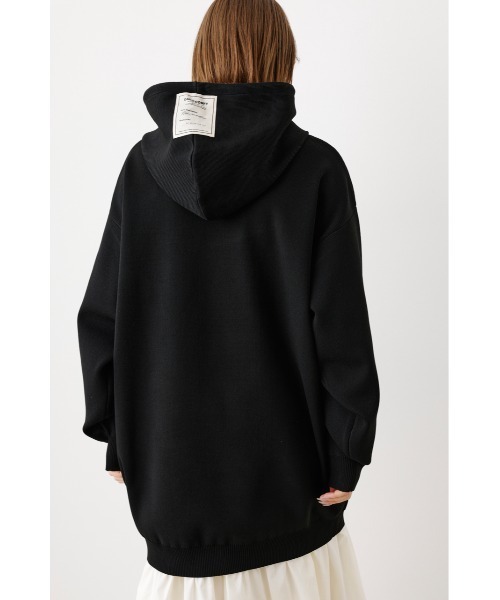 RODEO CROWNS WIDE BOWL(ロデオクラウンズワイドボウル)の「A-LIGHT KNIT パーカーワンピース(ワンピース・レディース・アイボリー/ブラック/ブルー/ピンク・FREE)」の10枚目の写真