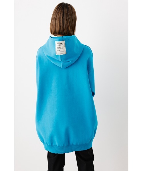 RODEO CROWNS WIDE BOWL(ロデオクラウンズワイドボウル)の「A-LIGHT KNIT パーカーワンピース(ワンピース・レディース・アイボリー/ブラック/ブルー/ピンク・FREE)」の12枚目の写真