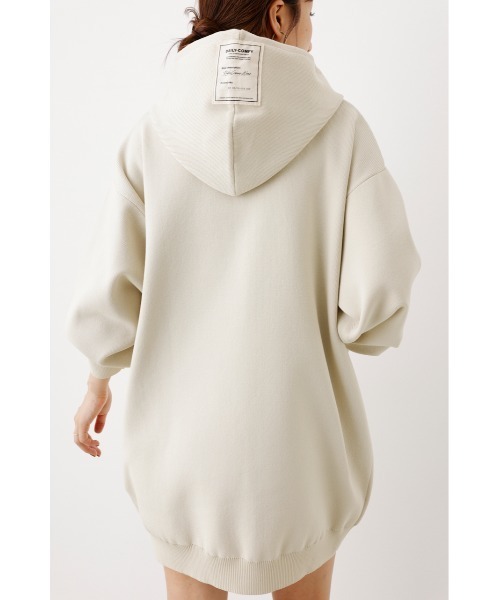 RODEO CROWNS WIDE BOWL(ロデオクラウンズワイドボウル)の「A-LIGHT KNIT パーカーワンピース(ワンピース・レディース・アイボリー/ブラック/ブルー/ピンク・FREE)」の11枚目の写真