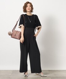 grove | 2WAYシャドーストライプショルダーストラップパンツ(その他パンツ)