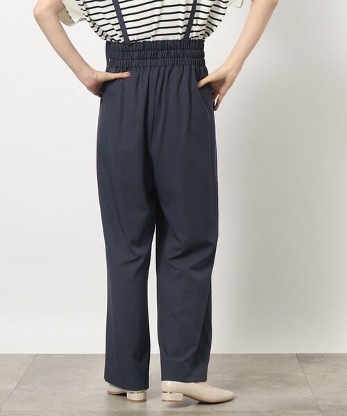grove(グローブ)の「◆2WAYシャドーストライプショルダーストラップパンツ(その他パンツ・レディース・ブラック/チャコールグレー/ブラウン系その他・02/03/01/05/04)」の10枚目の写真