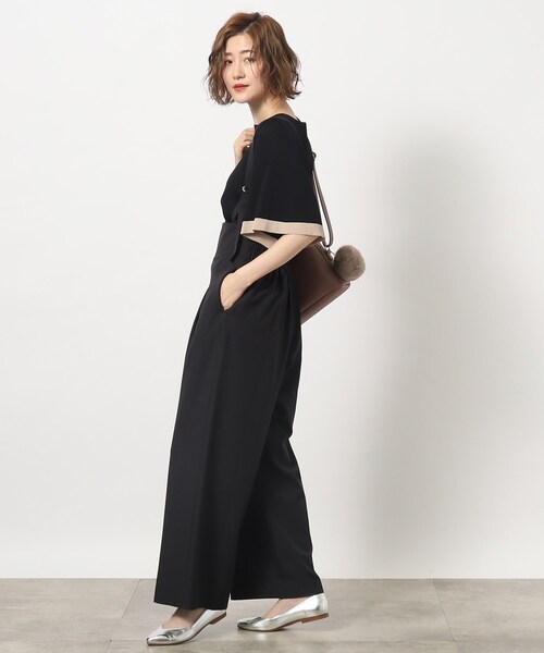 grove(グローブ)の「◆2WAYシャドーストライプショルダーストラップパンツ(その他パンツ・レディース・ブラック/チャコールグレー/ブラウン系その他・02/03/01/05/04)」の13枚目の写真
