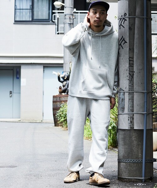 FREAK'S STORE(フリークスストア)の「限定展開 12oz ヘビーウェイト リラックスフィット スウェットパンツ/セットアップ対応(スウェットパンツ・メンズ・ブラック/ネイビー/アッシュグレー・MEDIUM/SMALL/LARGE)」の12枚目の写真