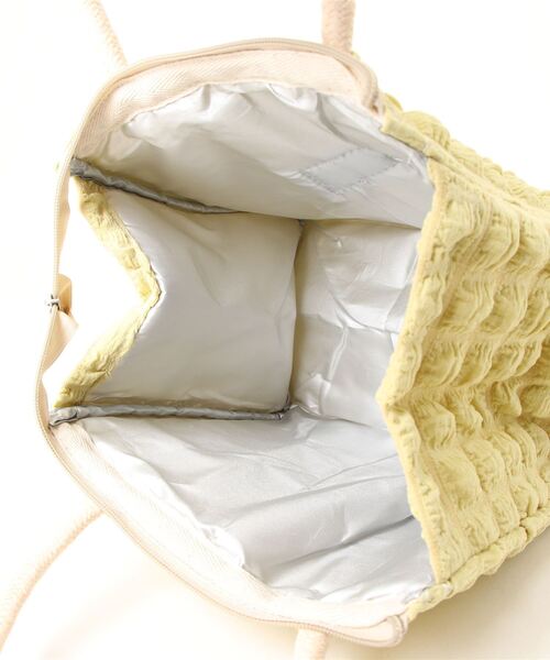 LA VORAGINE（ラ ヴォラジネ）の「【保温･保冷】ポップコーン ランチバッグ/お弁当袋（お弁当箱・レディース・ブラウン/イエロー/ホワイト・FREE）」の15枚目の写真